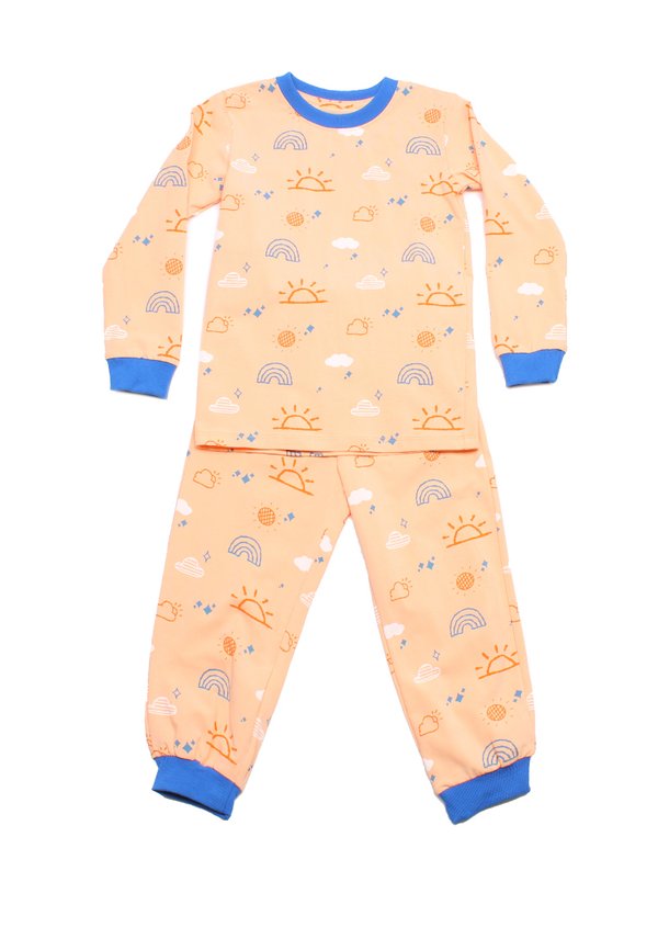 Weather Series Sunshine Premium Kids' Pyjamas Set ORANGE