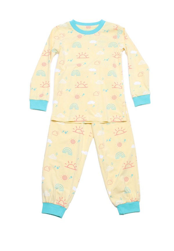 Weather Series Sunshine Premium Kids' Pyjamas Set YELLOW