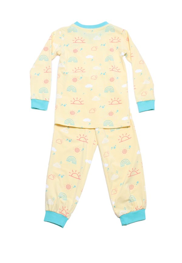 Weather Series Sunshine Premium Kids' Pyjamas Set YELLOW