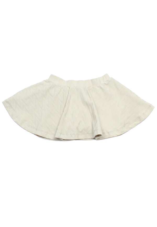 Textured Design Girl's Skirt GREEN