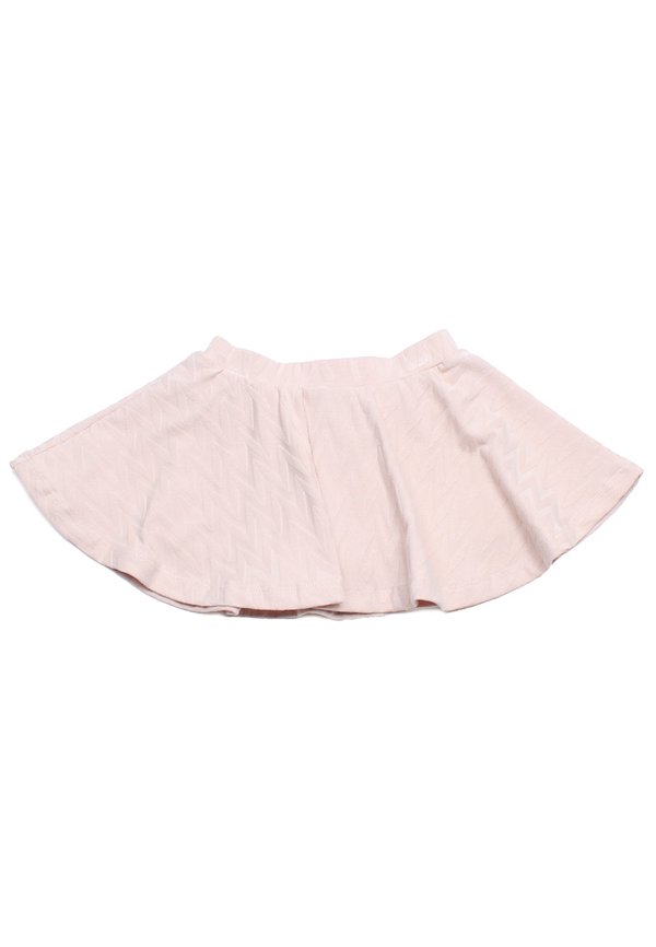 Textured Design Girl's Skirt KHAKI