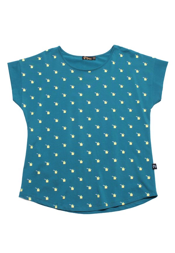 Mountain Love Ladies' Blouse TURQUOISE