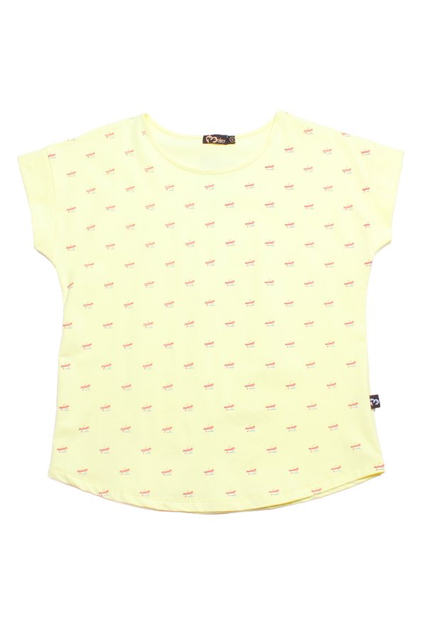 Canoe Love Ladies' Blouse YELLOW