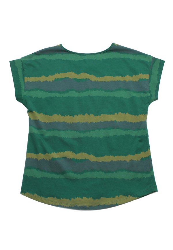 Tie Dye Ladies' Blouse GREEN