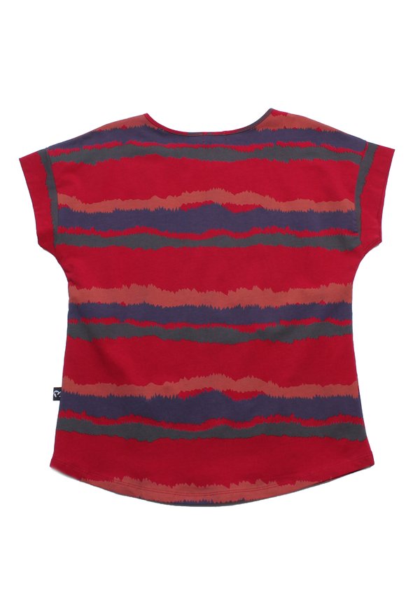 Tie Dye Ladies' Blouse RED