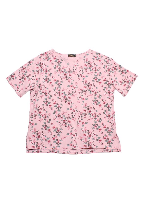 Floral Print Ladies' Blouse PINK