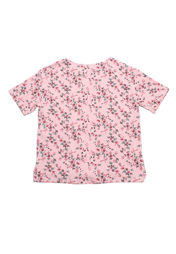 Floral Print Ladies' Blouse PINK