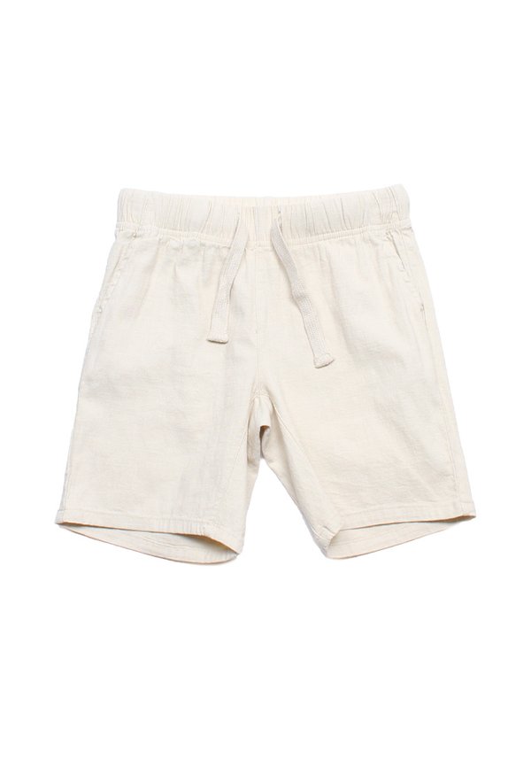 Linen Casual Drawstring Boy's Shorts KHAKI