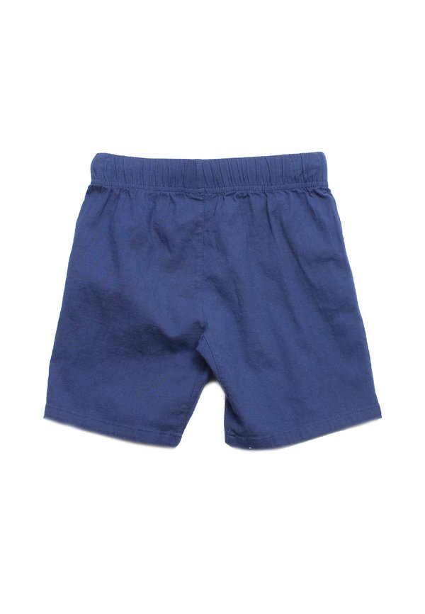 Linen Casual Drawstring Boy's Shorts NAVY