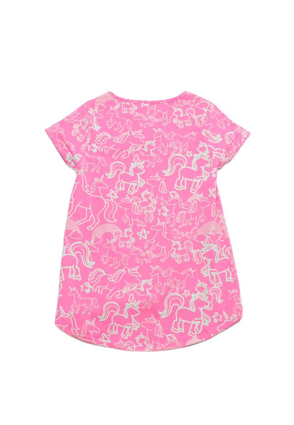 Unicorn Doodle Girl's T-Shirt PINK