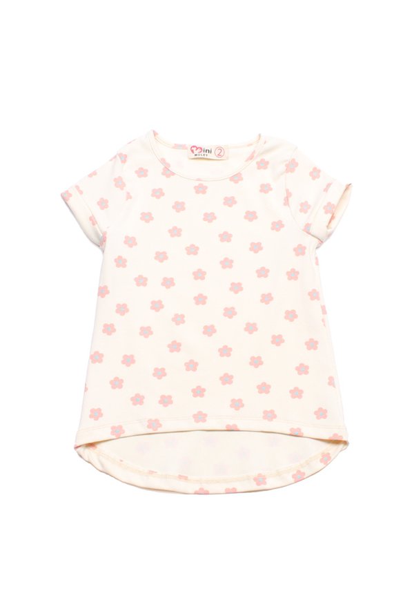 Sakura Prints Girl's T-Shirt CREAM