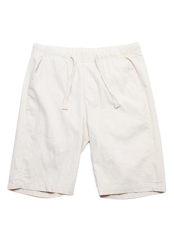 Linen Casual Drawstring Men's Bermudas KHAKI