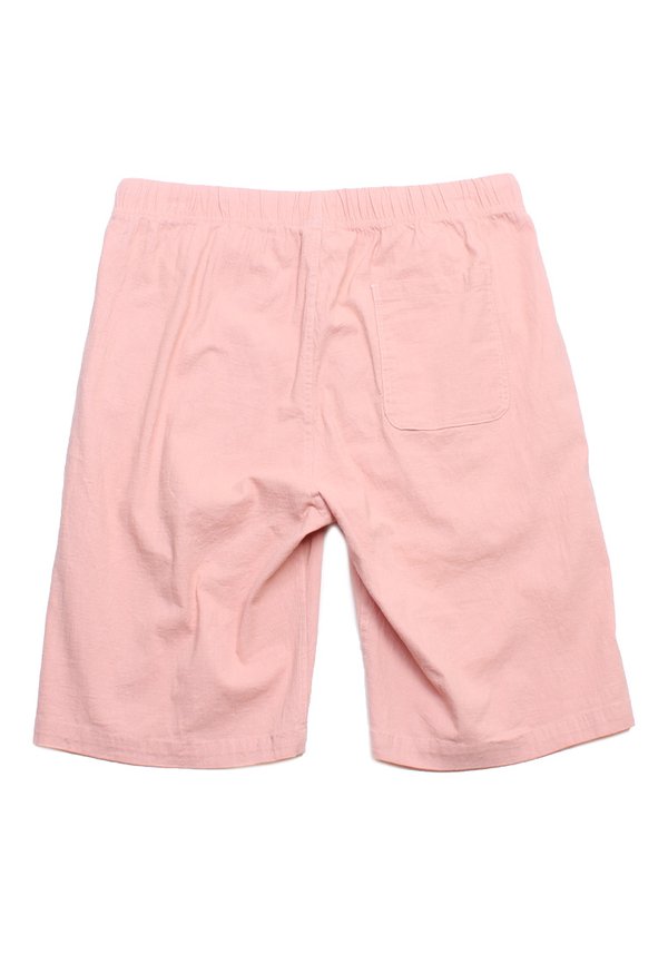 Linen Casual Drawstring Men's Bermudas PINK