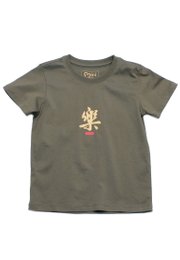 Joyful Calligraphy Premium Boy's T-Shirt GREY