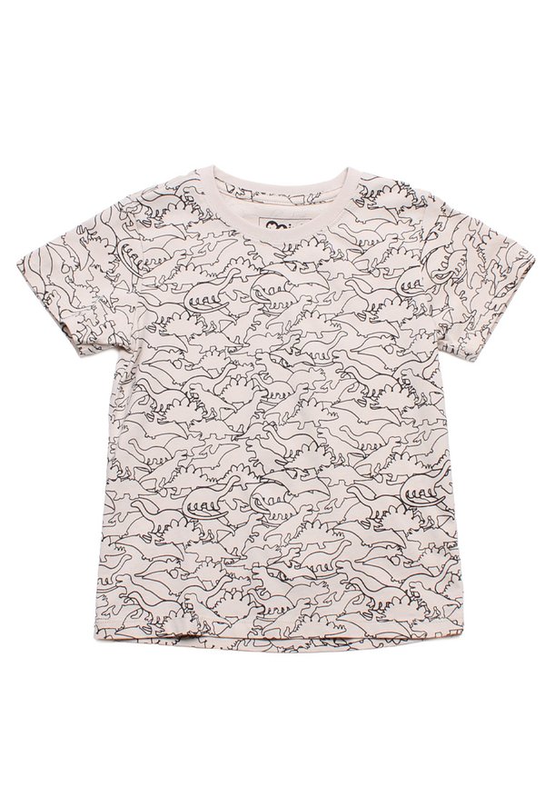 Dino Doodle Boy's T-Shirt KHAKI