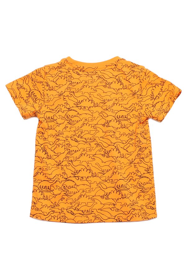 Dino Doodle Boy's T-Shirt ORANGE