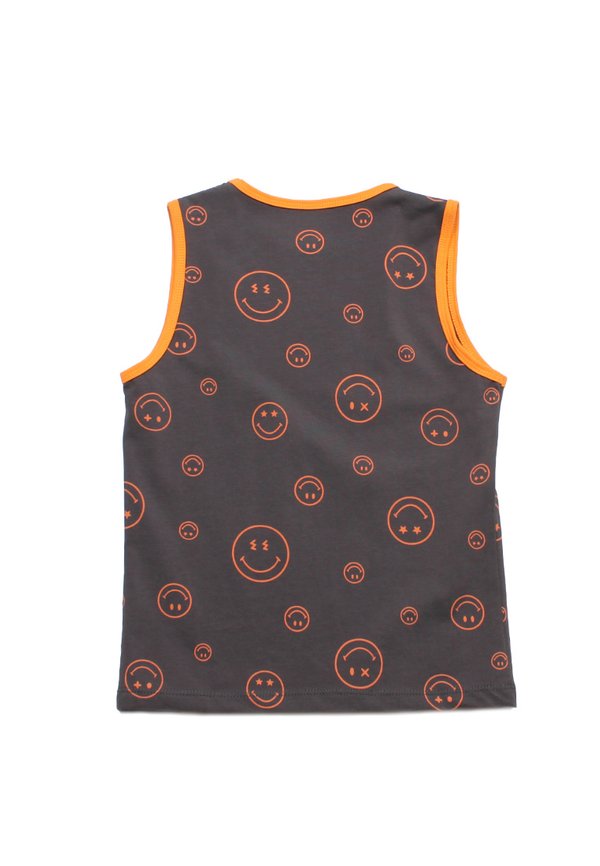 Smiley Boy's Singlet GREY Smiley Boy's Singlet GREY