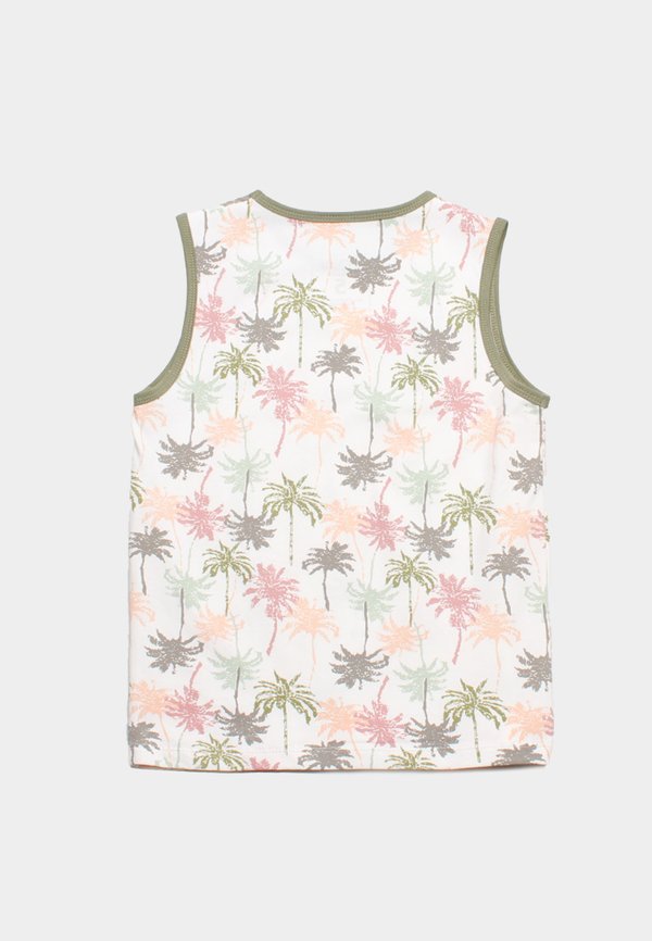 Palm Trees Boy's Singlet GREEN Palm Trees Boy's Singlet GREEN