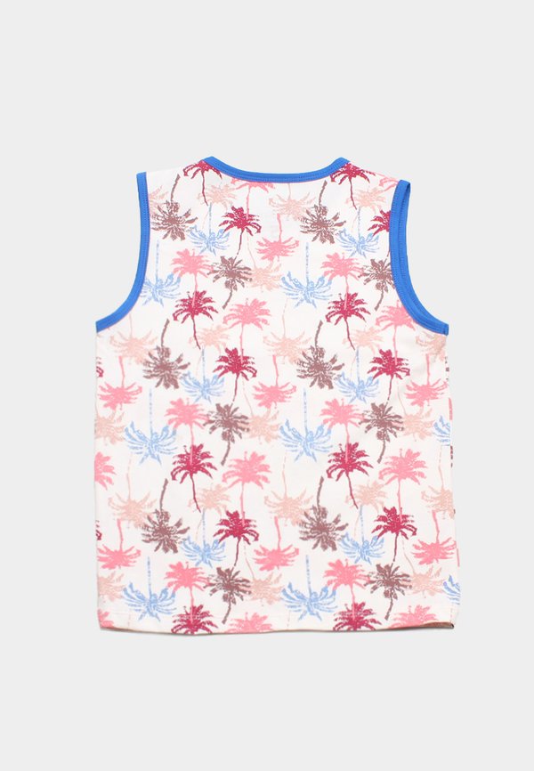 Palm Trees Boy's Singlet RED Palm Trees Boy's Singlet RED