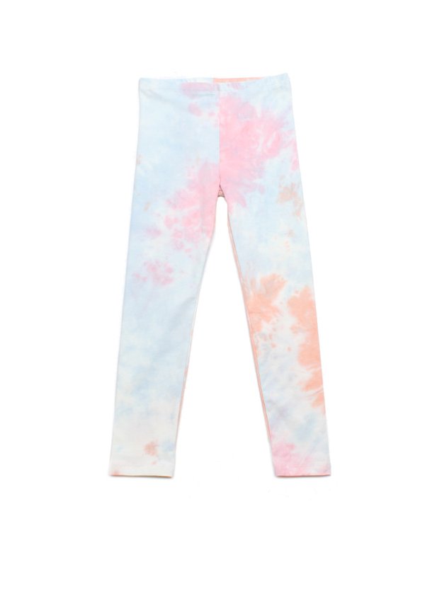 Tie Dye Girl's Leggings BLUE