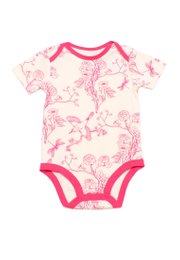 Chinoiserie Prints Premium Baby Romper CREAM