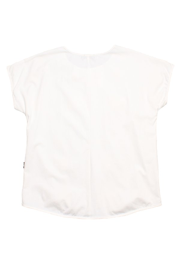 Floral Tulle Premium Ladies' Blouse CREAM