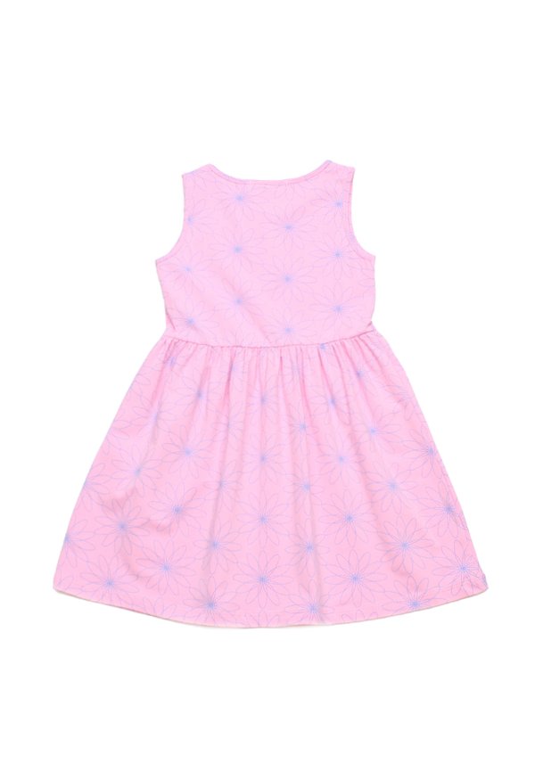 Galaxy Floral Classic Girl's Dress PINK
