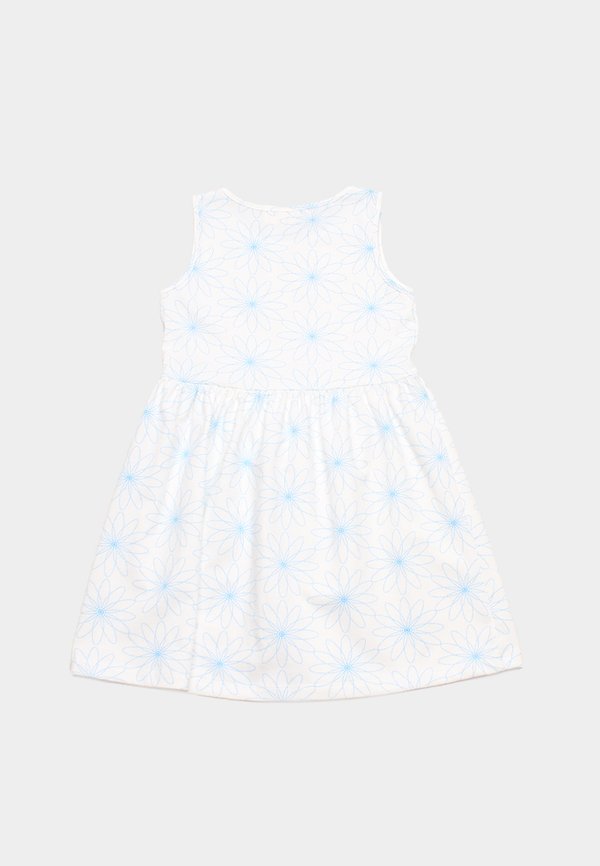 Galaxy Floral Classic Girl's Dress WHITE