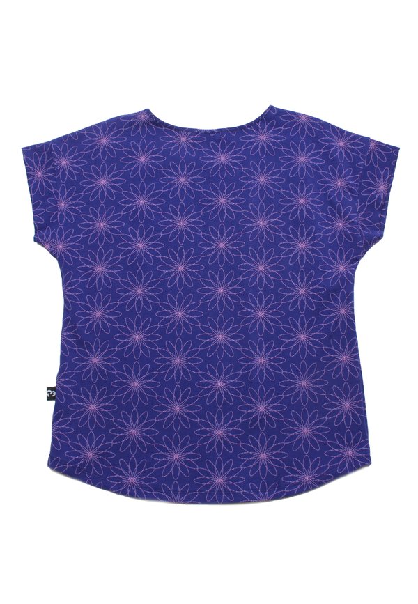 Galaxy Floral Ladies' Blouse NAVY