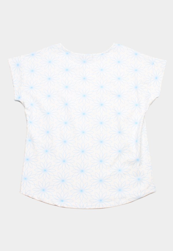 Galaxy Floral Ladies' Blouse WHITE