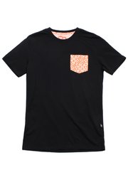Geomtric Tiles Pocket Premium Men's T-Shirt BLACK