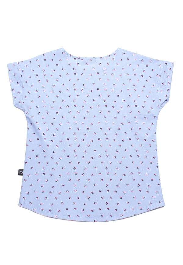 Cherries Premium Ladies' Blouse BLUE