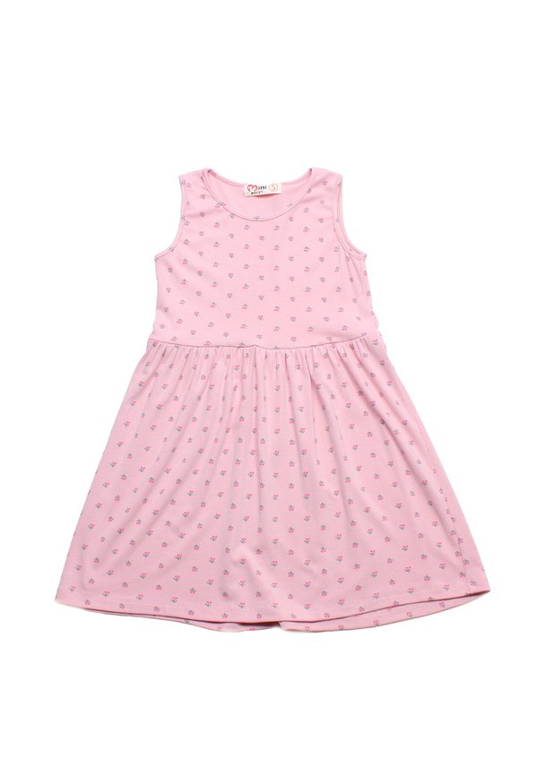 Mini Floret Classic Girl's Dress PINK