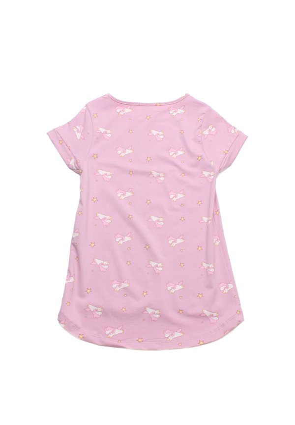 Baby Unicorn Print Girl's T-Shirt PURPLE