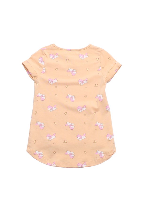 Baby Unicorn Print Girl's T-Shirt ORANGE