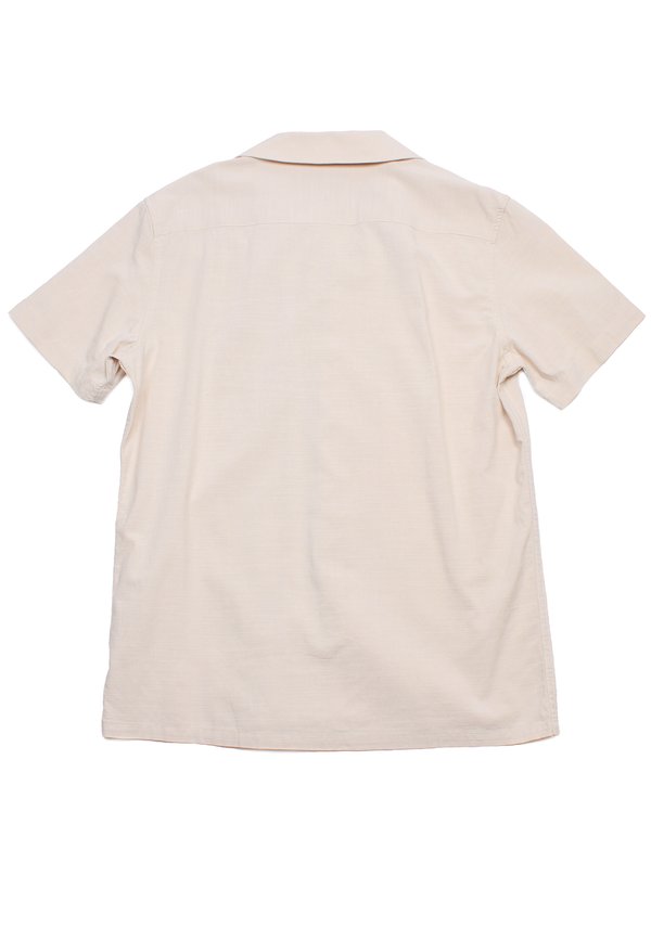 Brush Prints Pocket Premium Short Sleeve Men's Shirt KHAKI
