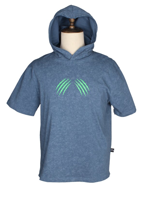 Clawed Hoodie Premium Men's T-Shirt BLUE