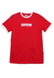 Singapore Box Men's T-Shirt RED