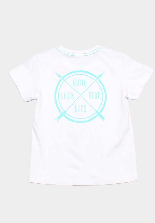 Good Vibes Premium Boy's T-Shirt WHITE