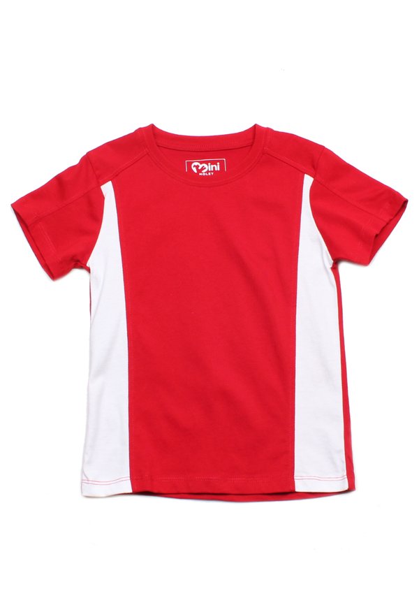 Slim Panel Premium Boy's T-Shirt RED