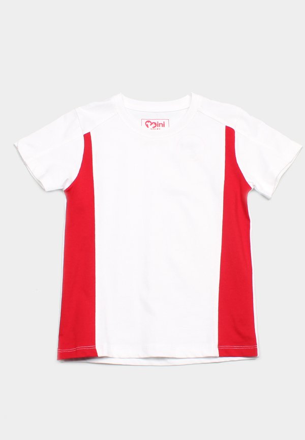 Slim Panel Premium Boy's T-Shirt WHITE