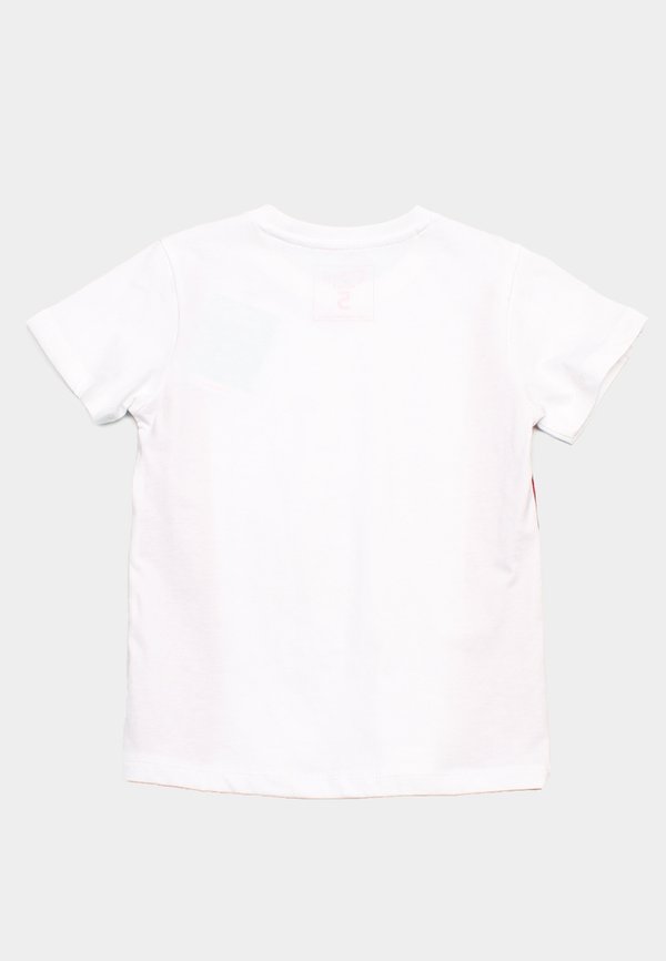 Slim Panel Premium Boy's T-Shirt WHITE
