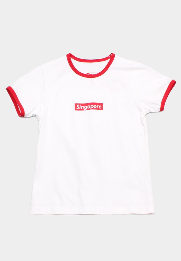 Singapore Box Boy's T-Shirt WHITE