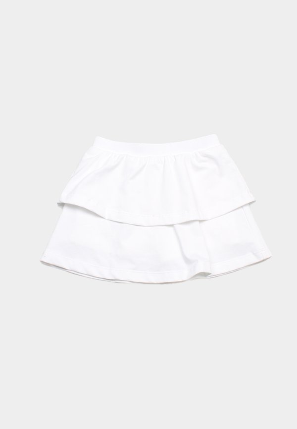 Twin Layer Girl's Skirt WHITE