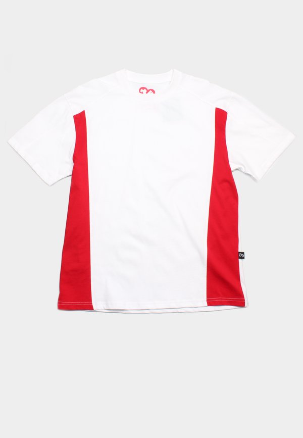 Slim Panel Premium Men's T-Shirt WHITE