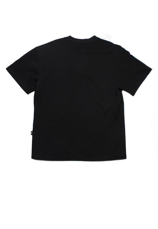 Premium Panel Oversized Men's T-Shirt BLACK