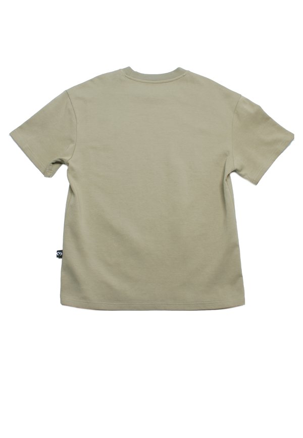 Premium Panel Oversized Men's T-Shirt GREEN