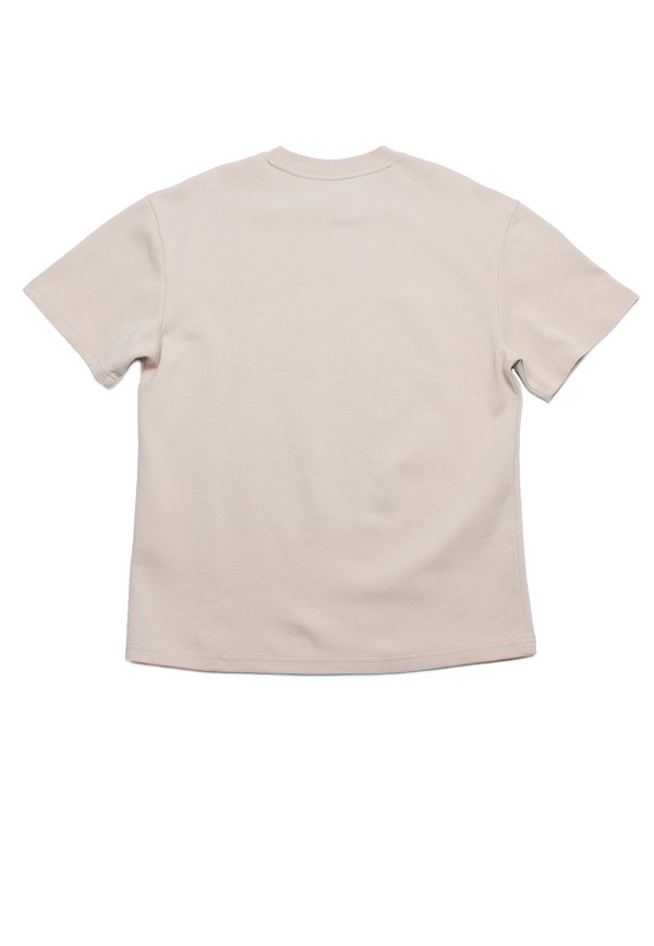 Premium Panel Oversized Men's T-Shirt KHAKI