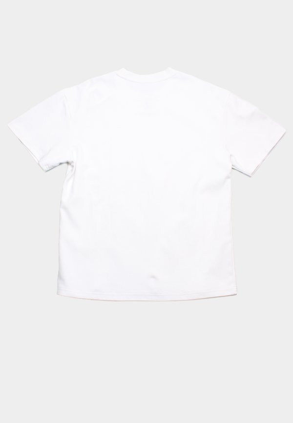 Premium Panel Oversized Men's T-Shirt WHITE