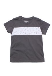 Terrazo Prints Boy's T-Shirt DARKGREY